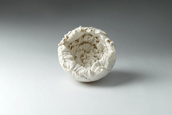 Elza Jaszczuk, White Bowl, 2020, Janet Rady Fine Art