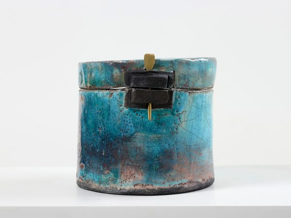 Hala Matta, Blue box, 2021, Janet Rady Fine Art