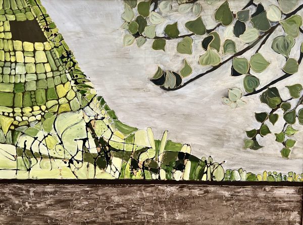 Nadira Azzouz Imaginary Green Landscape, 2007 Acrylic on canvas 75x100cm Janet Rady Fine Art