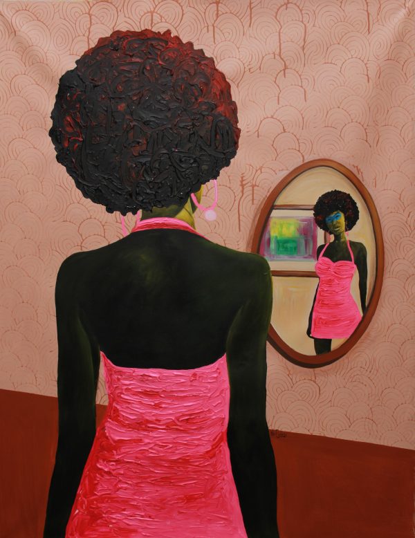 Theophilus Tetteh, Misconception, 2022 Janet Rady Fine Art